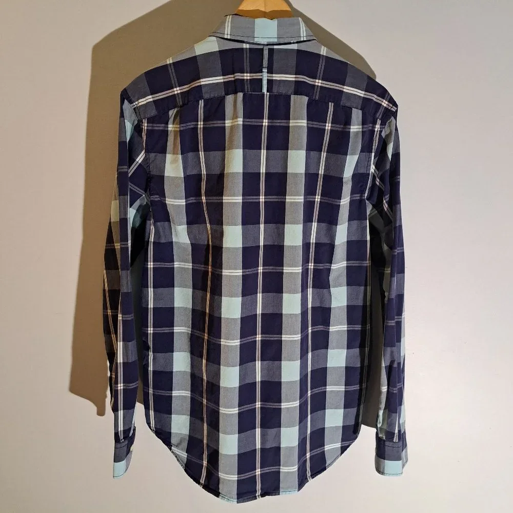 Banana Republic Soft Wash Slim Fit Men's Medium Button Down Long Sleeve Shirt